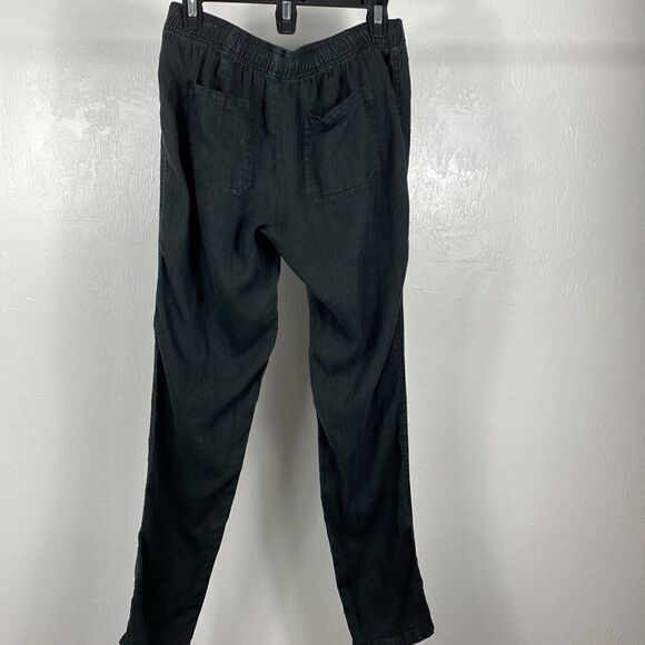 Lilly Pulitzer Linen Pull On Drawstring Waist Straight Leg Pants - Picture 3 of 10